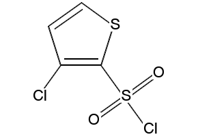 3-Chlorothiophene-2-carbonyl chloride structure, CAS 86427-02-3