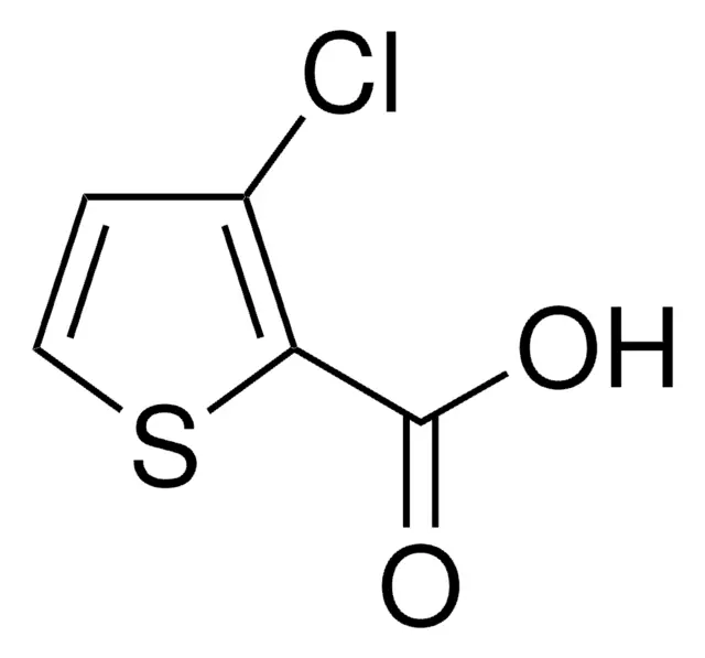3-Chlorothiophene-2-carboxylic acid structure, CAS 59337-89-2
