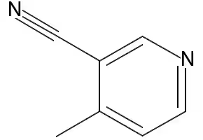 3-Cyano-4-methylpyridine structure, CAS 5444-01-9