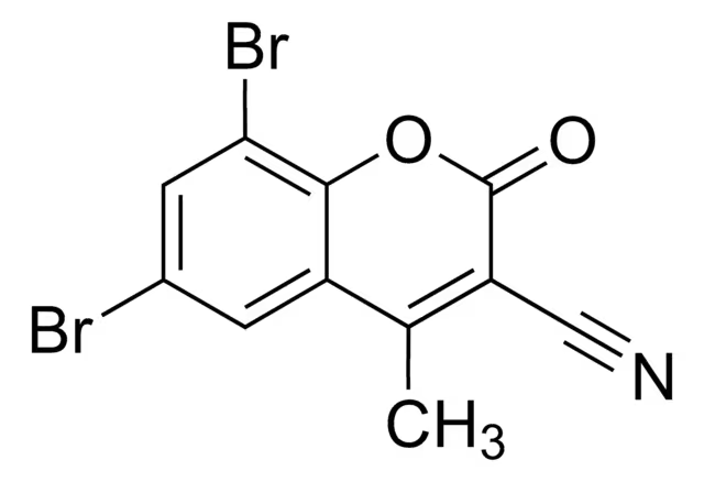 3-Cyano-6,8-dichloro-4-methylcoumarin structure, CAS 262590-96-5