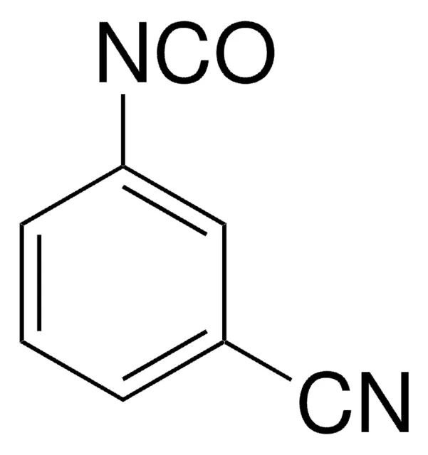 3-Cyanophenyl isocyanate structure, CAS 16413-26-6