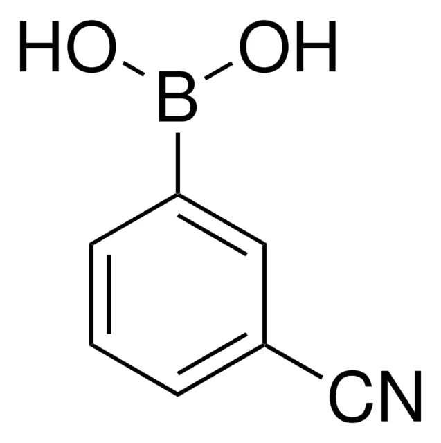 3-Cyanophenylboronic acid structure, CAS 150255-96-2