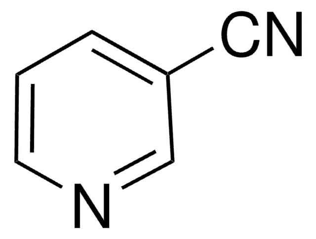 3-Cyanopyridine structure, CAS 100-54-9
