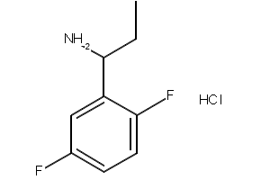 1-(2,5-Difluorophenyl)biguanide hydrochloride structure, CAS 66088-53-7