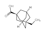 3-Ethyladamantanecarboxylic acid structure, CAS 37845-05-9