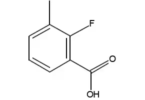 3-Fluoro-2-methylbenzoic acid structure, CAS 699-90-1