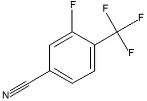 3-Fluoro-4-(trifluoromethyl)benzonitrile structure, CAS 231953-38-1