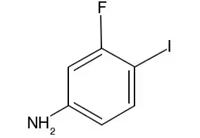 3-Fluoro-4-iodoaniline structure, CAS 656-66-6