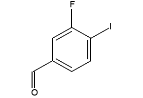 3-Fluoro-4-iodobenzaldehyde structure, CAS 1003709-57-6