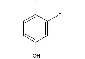 3-Fluoro-4-methylphenol structure, CAS 452-78-8