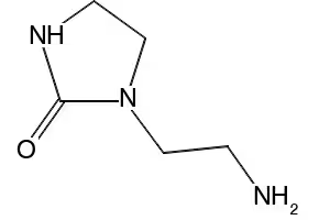 1-(2-Aminoethyl)-2-imidazolidone structure, CAS 6281-42-1