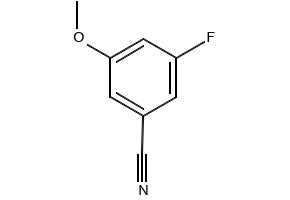 3-Fluoro-5-methoxybenzonitrile structure, CAS 439280-18-9