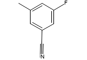 3-Fluoro-5-methylbenzonitrile structure, CAS 216976-30-6