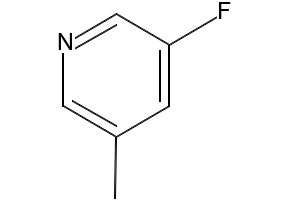 3-Fluoro-5-methylpyridine structure, CAS 407-21-6