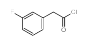 3-Fluorophenylacetyl chloride structure, CAS 458-04-8
