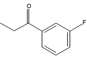 3'-Fluoropropiophenone structure, CAS 455-67-4