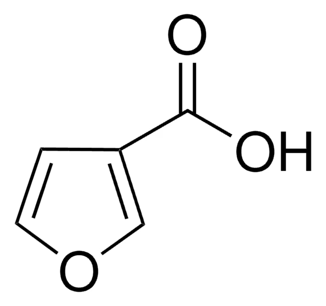 3-Furoic acid structure, CAS 488-93-7