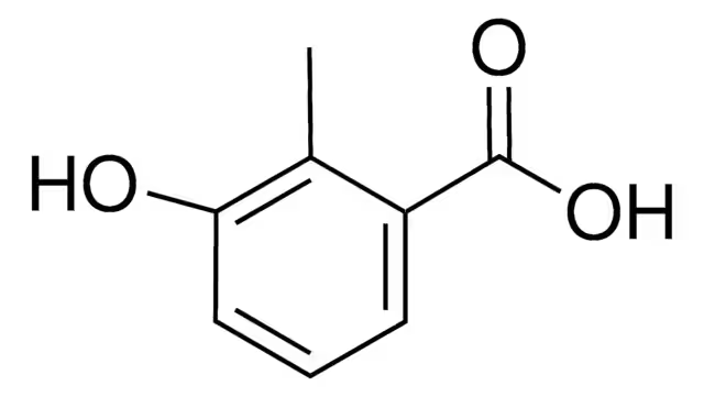 3-Hydroxy-2-methylbenzoic acid structure, CAS 603-80-5