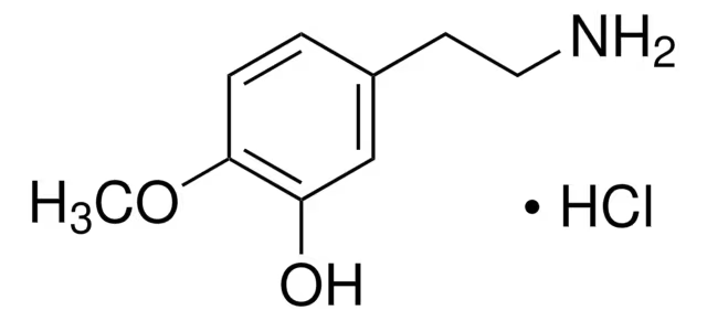 3-Hydroxy-4-methoxyphenethylamine hydrochloride structure, CAS 645-33-0