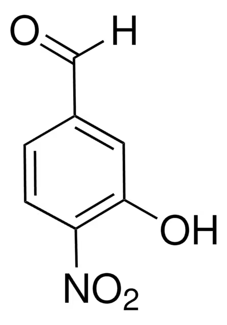3-Hydroxy-4-nitrobenzaldehyde structure, CAS 704-13-2