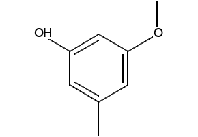 3-Hydroxy-5-methoxytoluene structure, CAS 3209-13-0