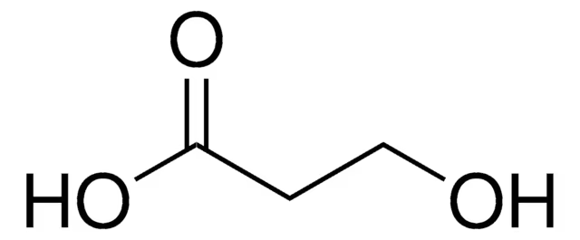 3-Hydroxypropionic acid structure, CAS 503-66-2