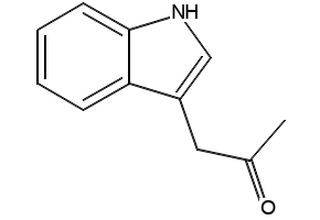 3-Indolylacetone structure, CAS 1201-26-9