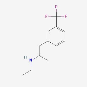 Fenfluramine structure, CAS 458-24-2