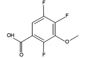 3-Methoxy-2,4,5-trifluorobenzoic acid structure, CAS 112811-65-1
