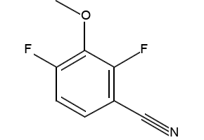 3-Methoxy-2,4-difluorobenzonitrile structure, CAS 220353-20-8