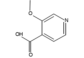 3-Methoxy-4-pyridinecarboxylic acid structure, CAS 654663-32-8