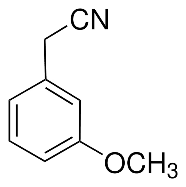 (3-Methoxyphenyl)acetonitrile structure, CAS 19924-43-7