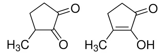 3-Methyl-1,2-cyclopentanedione structure, CAS 80-71-7