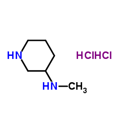 3-Methylaminopiperidine dihydrochloride structure, CAS 127294-77-3