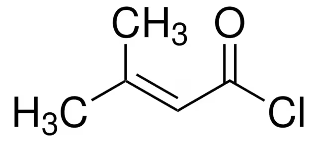 3-Methyl-but-2-enoyl chloride structure, CAS 3350-78-5
