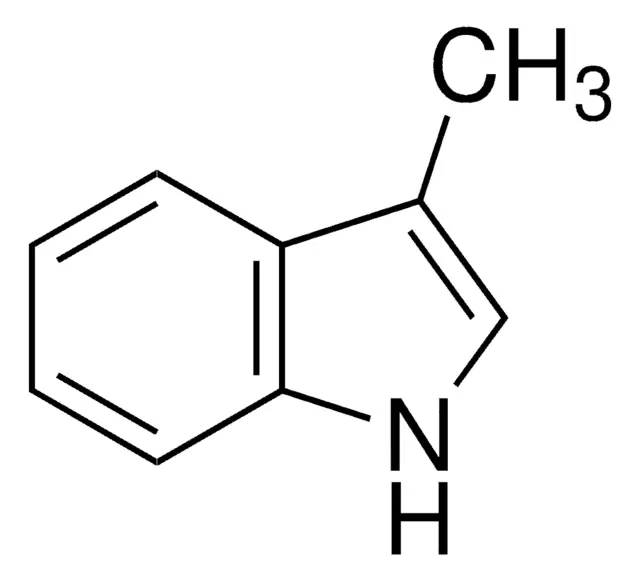 3-Methylindole structure, CAS 83-34-1