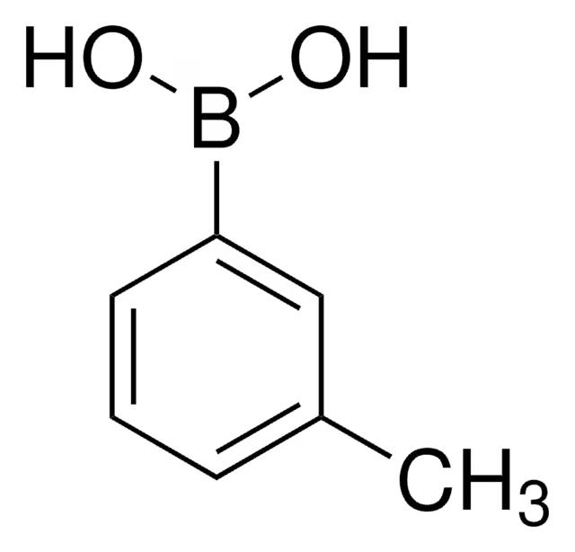 3-Methylphenylboronic acid structure, CAS 17933-03-8