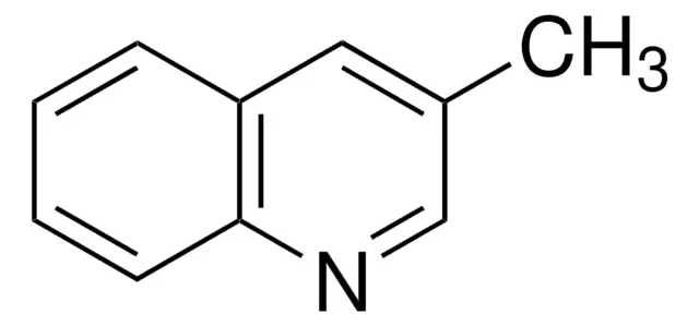 3-Methylquinoline structure, CAS 612-58-8