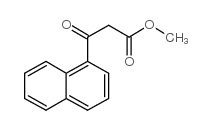 3-Naphthalen-1-yl-3-oxo-propionic acid methylester structure, CAS 226931-47-1