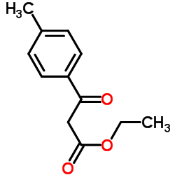 3-Oxo-3-(4-tolyl)propionic acid ethyl ester structure, CAS 27835-00-3