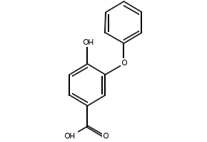3-Phenoxybenzoic acid structure, CAS 3739-38-6