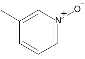 3-Picoline-N-oxide structure, CAS 1003-73-2