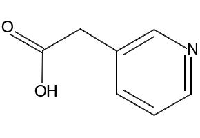 3-Pyridylacetic acid structure, CAS 501-81-5