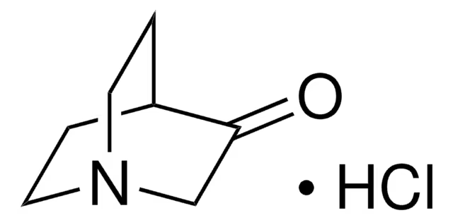 3-Quinuclidinone hydrochloride structure, CAS 1193-65-3