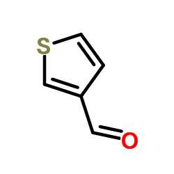 3-Thiophenecarboxaldehyde structure, CAS 498-62-4