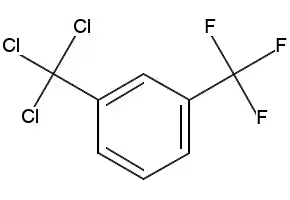 3-Trifluoromethyl benzotrichloride structure, CAS 16766-90-8