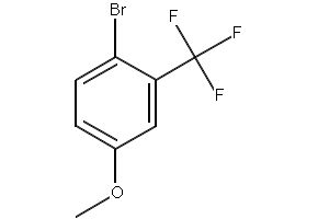 3-Trifluoromethyl-4-bromoanisole structure, CAS 400-72-6