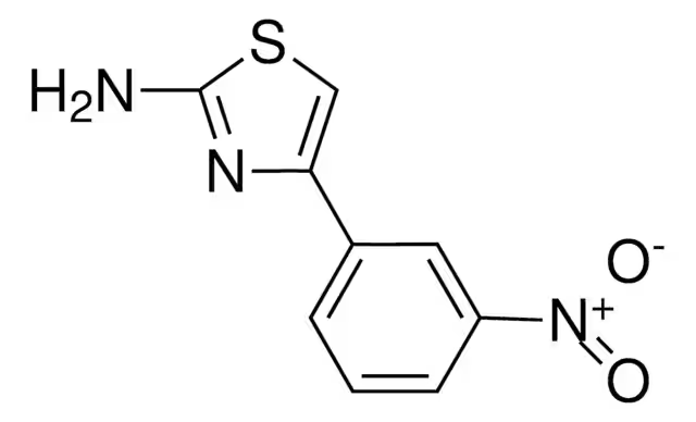 4-(3-Nitrophenyl)thiazol-2-ylamine structure, CAS 57493-24-0