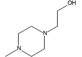 1-(2-Hydroxyethyl)-4-methylpiperazine structure, CAS 5464-12-0