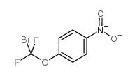 4-(Bromodifluoromethoxy)nitrobenzene structure, CAS 81932-04-9